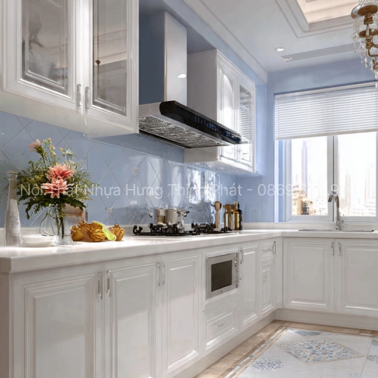 Tủ Bếp Nhựa Cao Cấp Cho Nhà Cấp 4 – Giải Pháp Giá Rẻ, Đẹp, Bền Và Sang Trọng