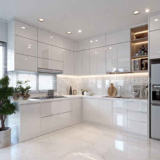 Nội Thất Nhựa Vincoplast Cao Cấp Cánh Acrylic Bóng Loáng – Sang Trọng & Đẳng Cấp