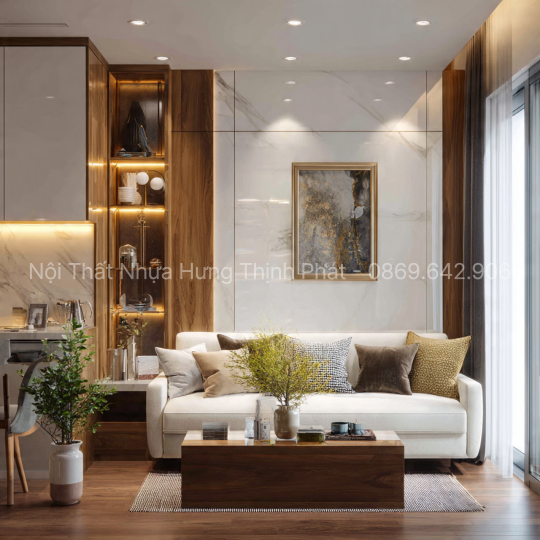 Nội Thất Nhựa Vincoplast Cao Cấp Cánh Acrylic Bóng Loáng – Sang Trọng & Đẳng Cấp