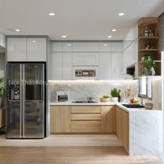 Nội Thất Tủ Bếp Cao Cấp Vincoplast – Giải Pháp Hoàn Hảo Cho Không Gian Bếp Hiện Đại