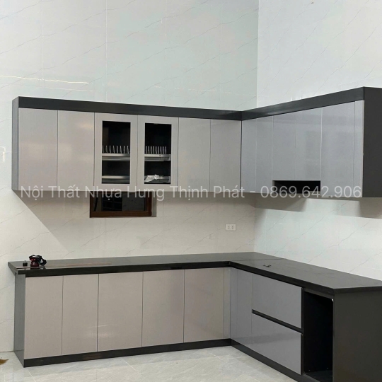 Tủ bếp nhựa Vincoplast – Giải pháp nội thất bền đẹp cho không gian bếp hiện đại