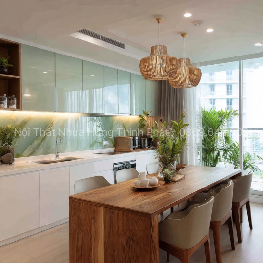 Báo giá tủ bếp nhựa mới nhất năm [2025] – Cập nhật chi tiết theo chất liệu và kích thước