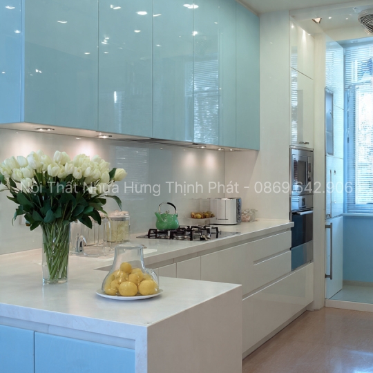 Top 30 Mẫu Tủ Bếp Nhựa Đẹp – Hiện Đại – Chống Nước 100%