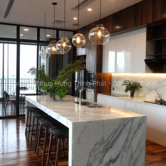 Tủ Bếp Có Đảo – Giải Pháp Hiện Đại Cho Không Gian Bếp 2025